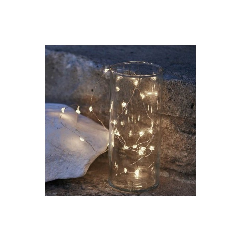 Guirlande lumineuse LED - Sirius - Laerke - Petits coeurs