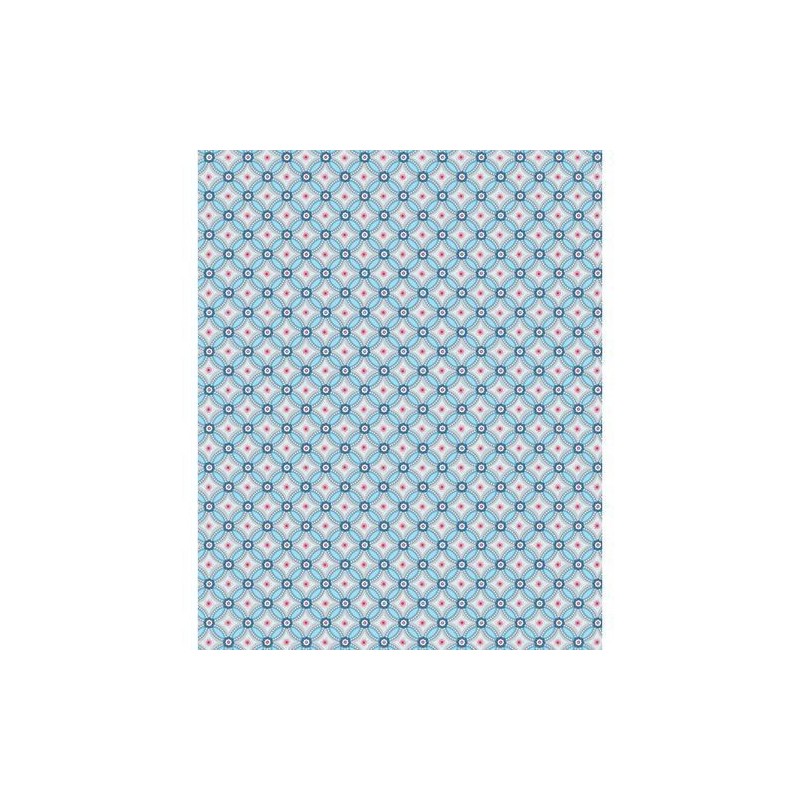 Papier peint - Géométric - Ligth blue - ref 341021