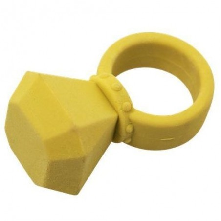 Gomme - Rice - Bague diamant - Jaune