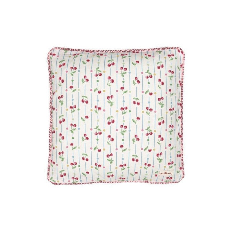Housse de coussin - Greengate - Cherry white