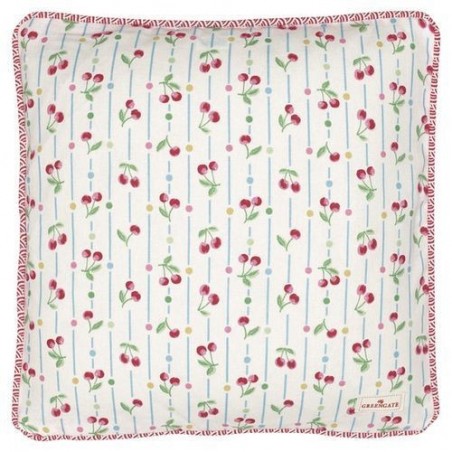 Housse de coussin - Greengate - Cherry white