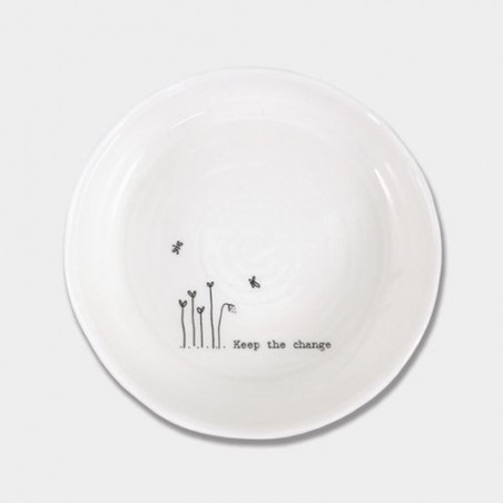 Coupelle porcelaine - East of India - Keep the change