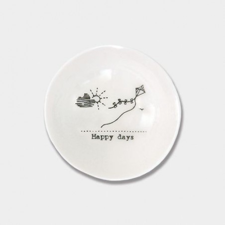 Coupelle miniature en porcelaine - East of India - Happy days