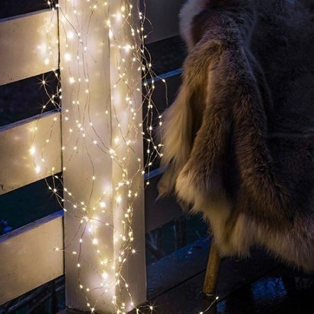 Guirlande lumineuse LED - Sirius - Knirke - 80L - Silver