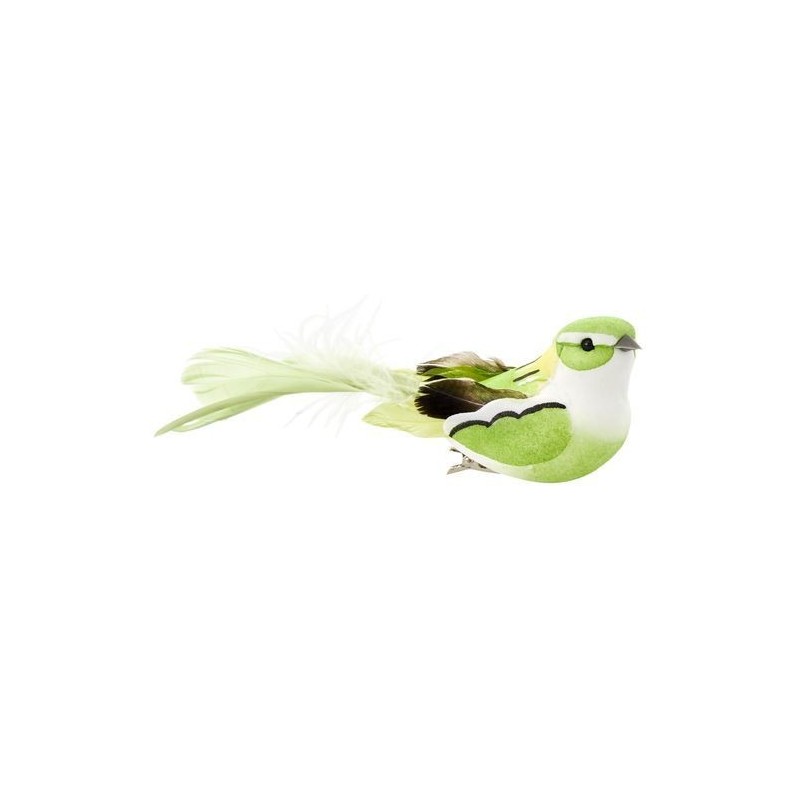 Oiseau à clip - Rice - Vert