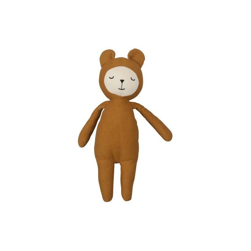 Doudou Buddy Ours - Fabelab - Ocre