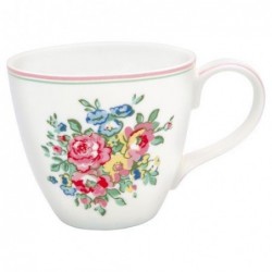 Mug - Greengate - Franka white