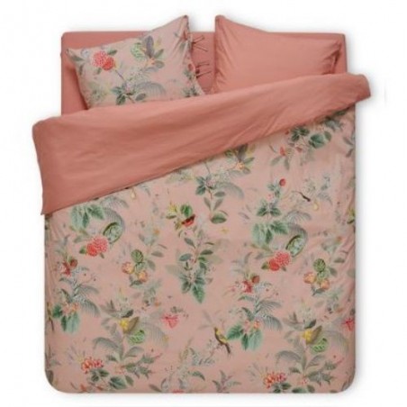 Housse de couette 200 x 200 et Taies d'oreiller 65x65 - Floris Pink