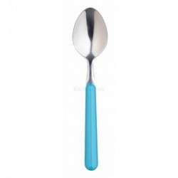 Cuillere a soupe - inox - turquoise