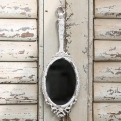 Miroir blanc - Chic Antique