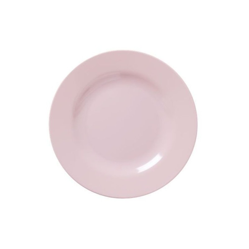 Assiette à dessert - Mélamine - Rice - Soft pink