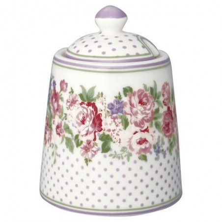 Sucrier - Greengate - Rose white