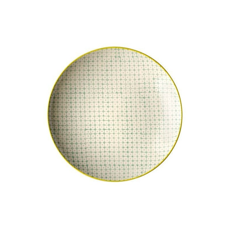 Assiette Pattern - Bloomingville - Verte - 20cm