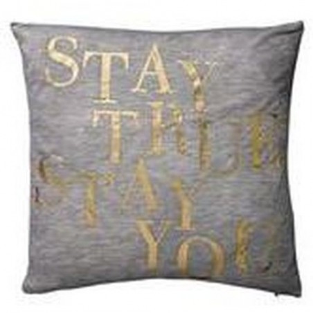 Coussin Or - Bloomingville - Stay True stay you