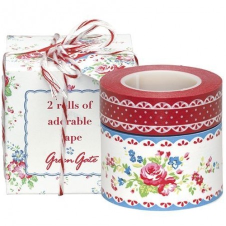 Masking tape - Greengate - Agnes White- 2 rouleaux