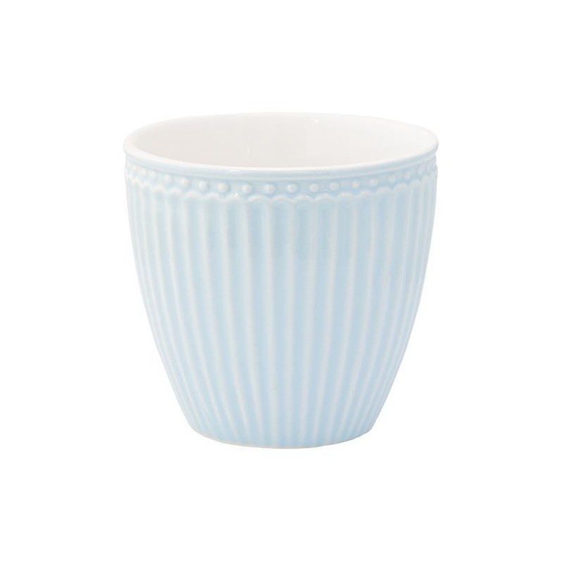 Latte cup - Greengate - Alice pale blue