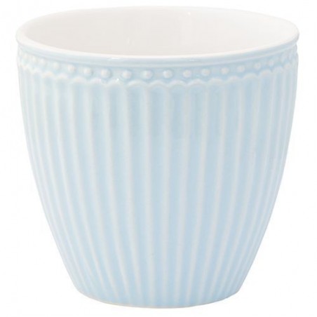 Latte cup - Greengate - Alice pale blue