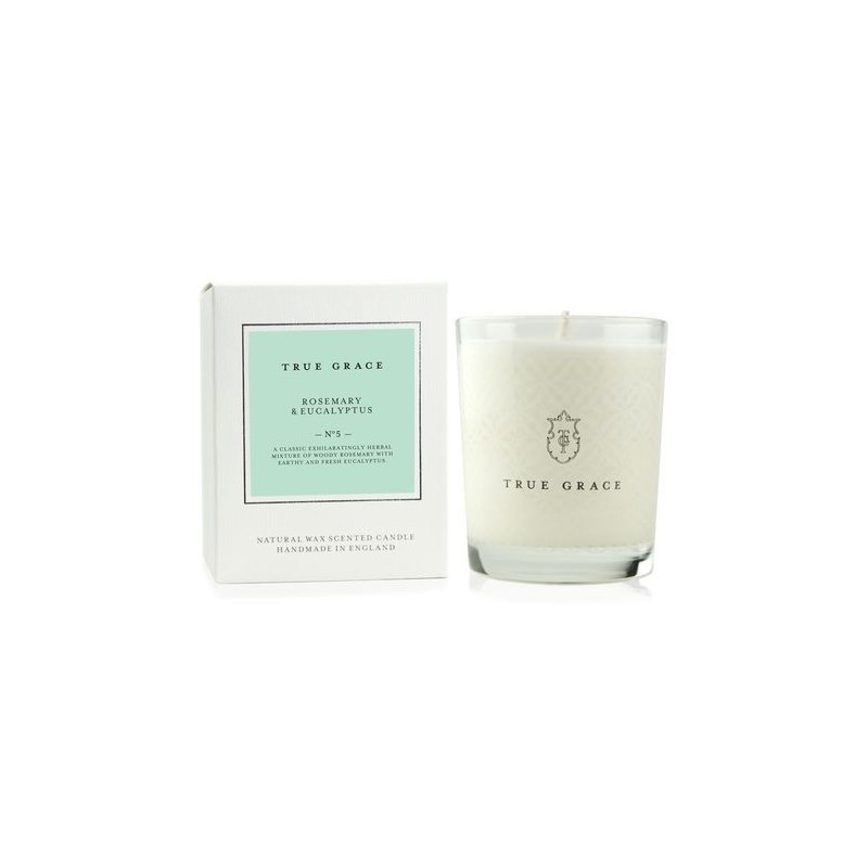 Bougie True Grace - Romarin et eucalyptus