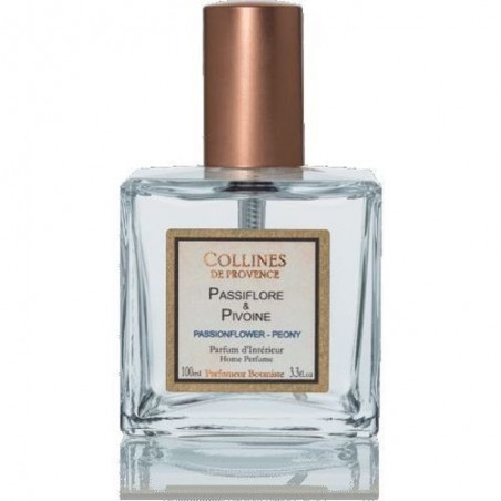 Parfum d'intérieur en spray - Passiflore & Pivoine - Collines de Provence - 100ml