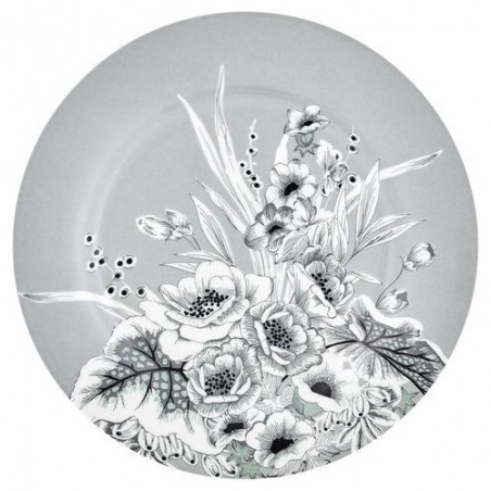 Assiette - Greengate - Felicity grey