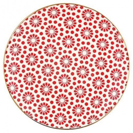 Assiette - Greengate - Kelly red