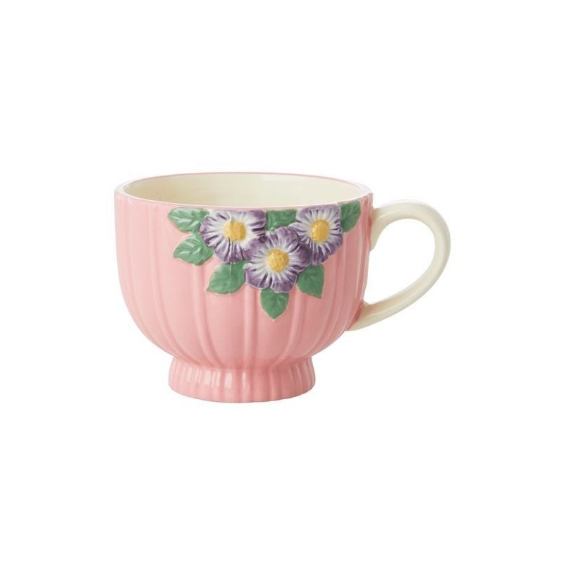 Mug en céramique - Rice - Pink Flower