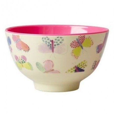 Petit bol en mélamine - Rice - Two tone butterfly
