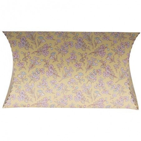 Petite pochette cadeau - Grace Floral - Sass & Belle - Jaune