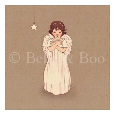 Sérigraphie - Belle and Boo - Little angel