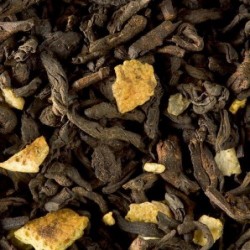 Thé noir parfumé - Dammann Frères - Pu-Erh Agrumes - 100g