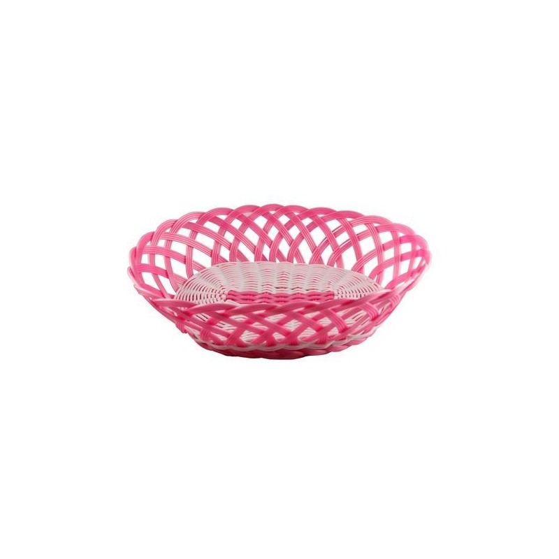 Corbeille en plastique - Rice - rose - XL
