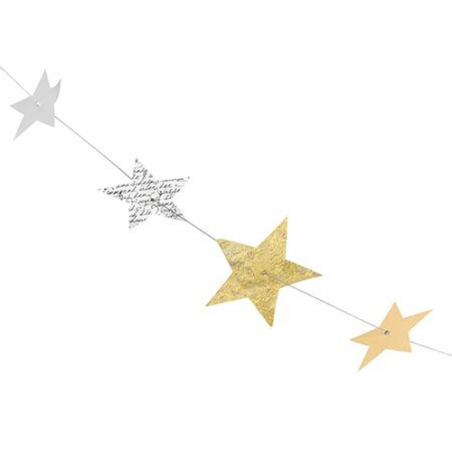 Guirlande étoile - magie de noel - Rader