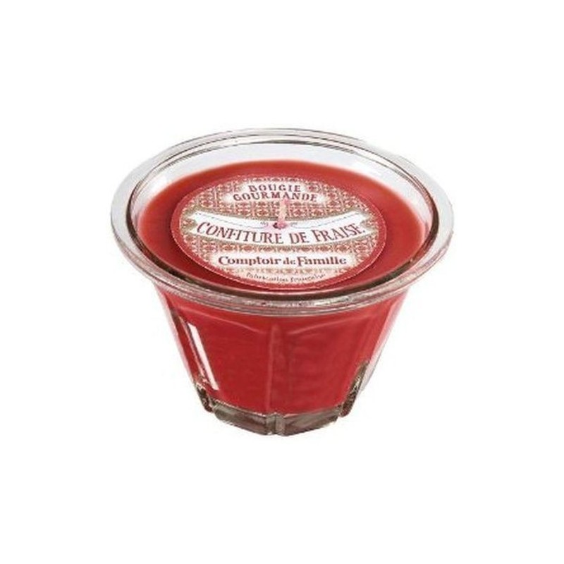 Bougie parfumée - Confiture de Fraises - Comptoir de Famille