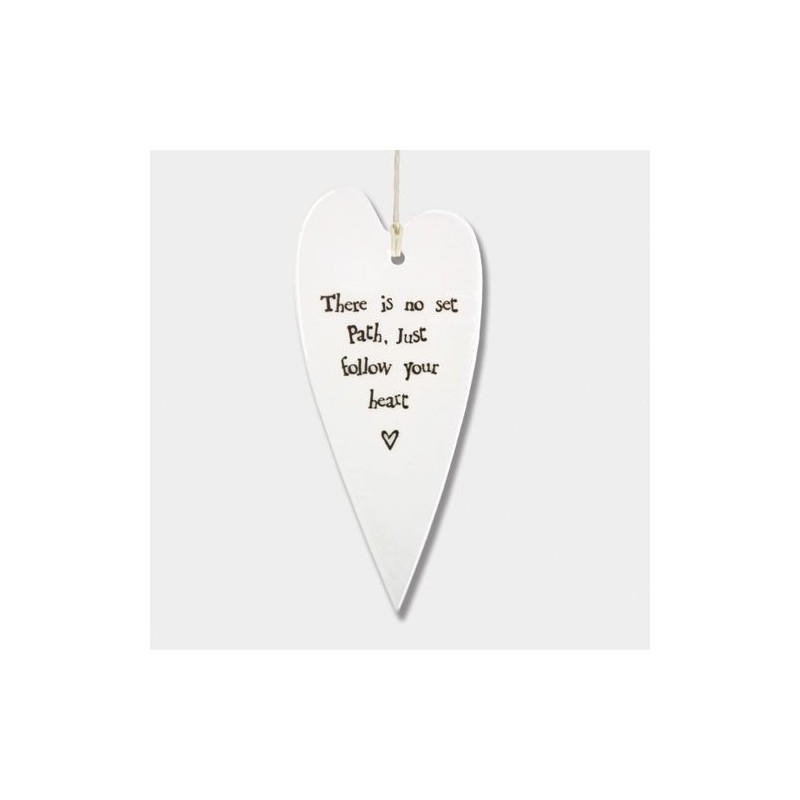 Cœur en porcelaine - East of India - Path