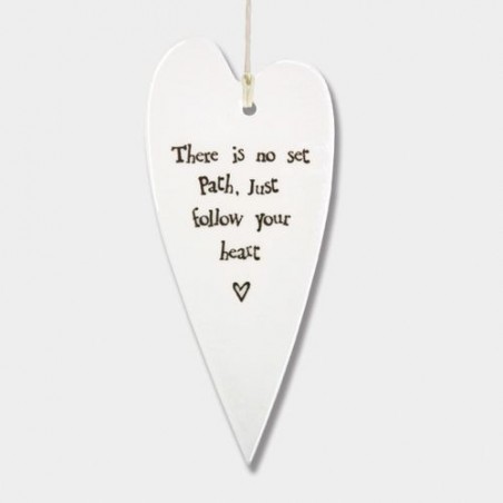 Cœur en porcelaine - East of India - Path