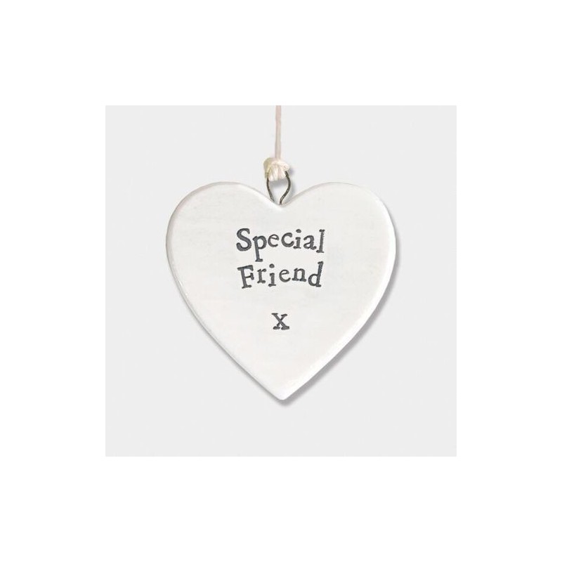 Cœur en porcelaine - East of India - Special friend