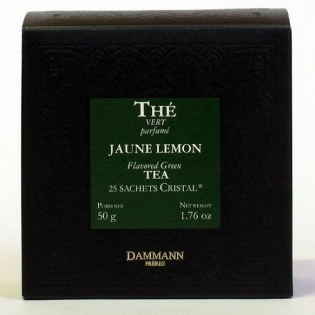 Boite 25 sachets Cristal - Dammann Frères Jaune Lemon