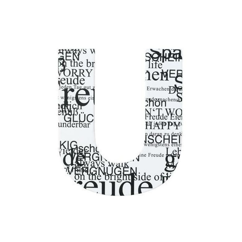 Boite de rangement - Letter n Poetry - U - Rader