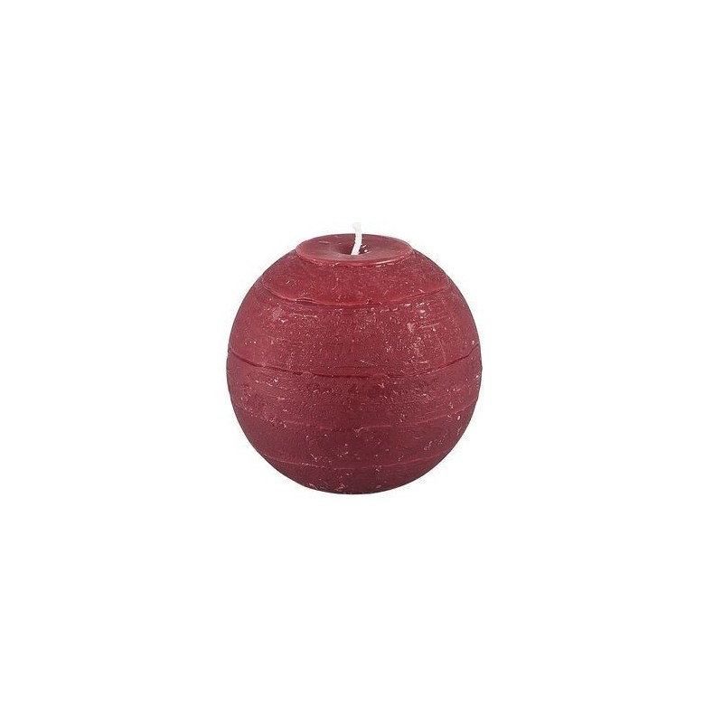 Bougie Broste Copenhagen - Bordeaux - boule - 10cm