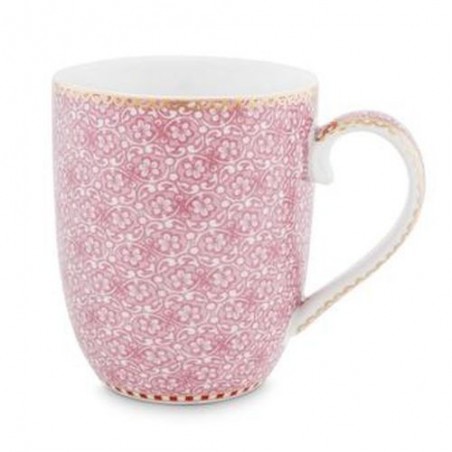 Pip Studio - Petit mug Spring to life - 145 ml - rose