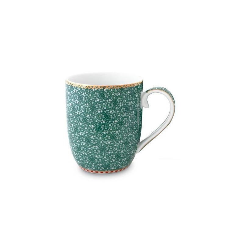 Pip Studio - Petit mug Spring to life - 145 ml - vert