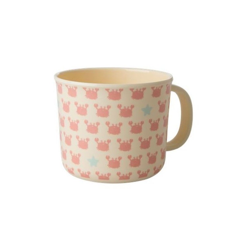 Tasse enfant à anse - Mélamine - Rice - Les crabes et l'étoile