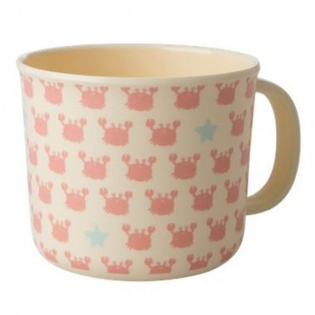 Tasse enfant à anse - Mélamine - Rice - Les crabes et l'étoile