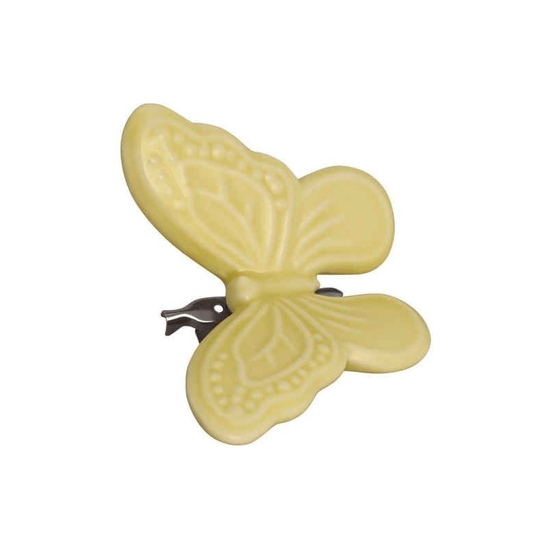 Ornement - Greengate - Papillon jaune