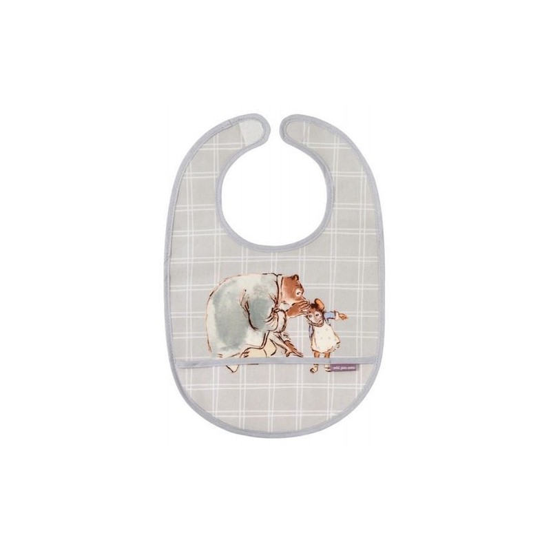 Bavoir - Ernest et Célestine - Bleu