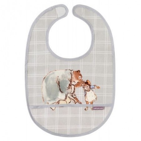 Bavoir - Ernest et Célestine - Bleu