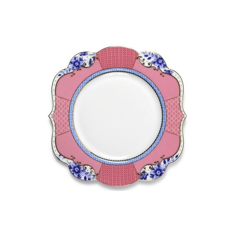Assiette à dessert rose 17 cm - Pip Studio - collection Royal