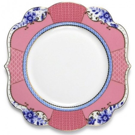 Assiette à dessert rose 17 cm - Pip Studio - collection Royal