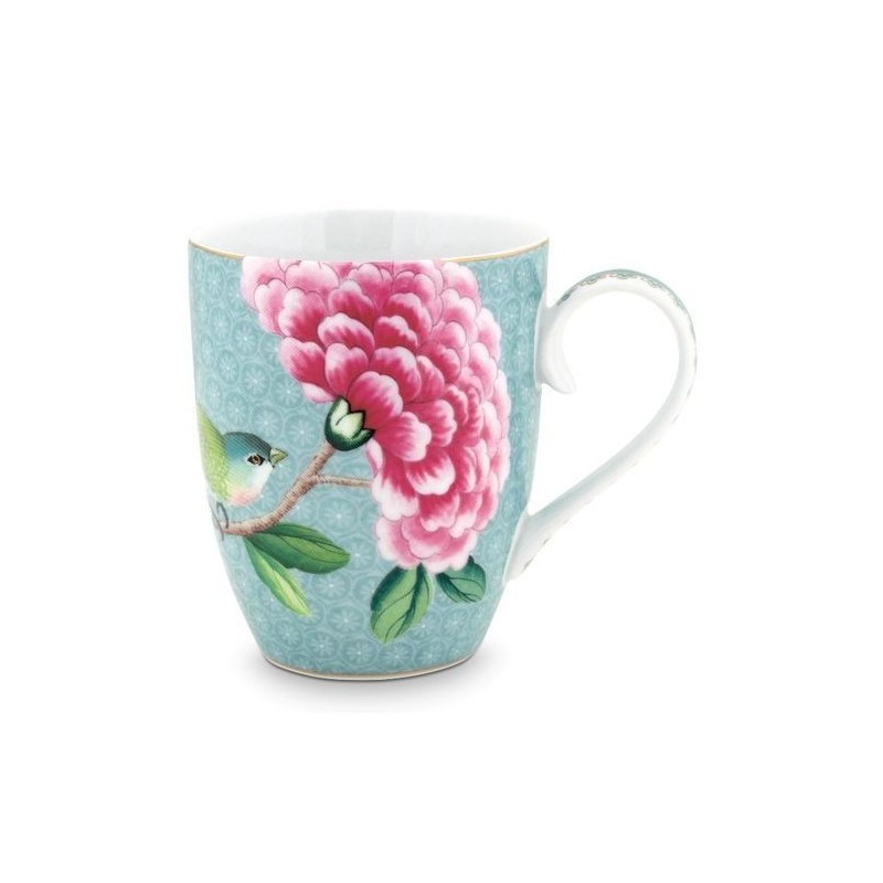 Grand mug - Blushing Birds - Bleu - Pip Studio - 35 cl