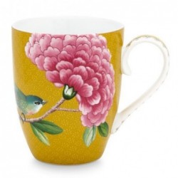 Grand mug - Blushing Birds - Jaune - Pip Studio - 35 cl